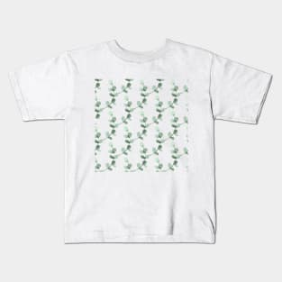 Eucalyptus leaf pattern Kids T-Shirt